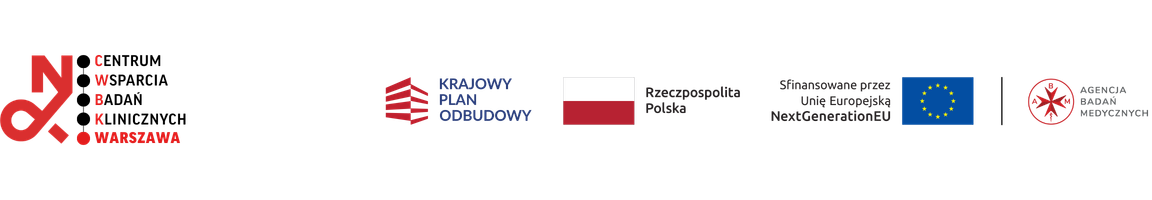 CWBK Warszawa • KPO • Rzeczpospolita Polska • NextGenerationEU 
            • Agencja Badań Medycznych